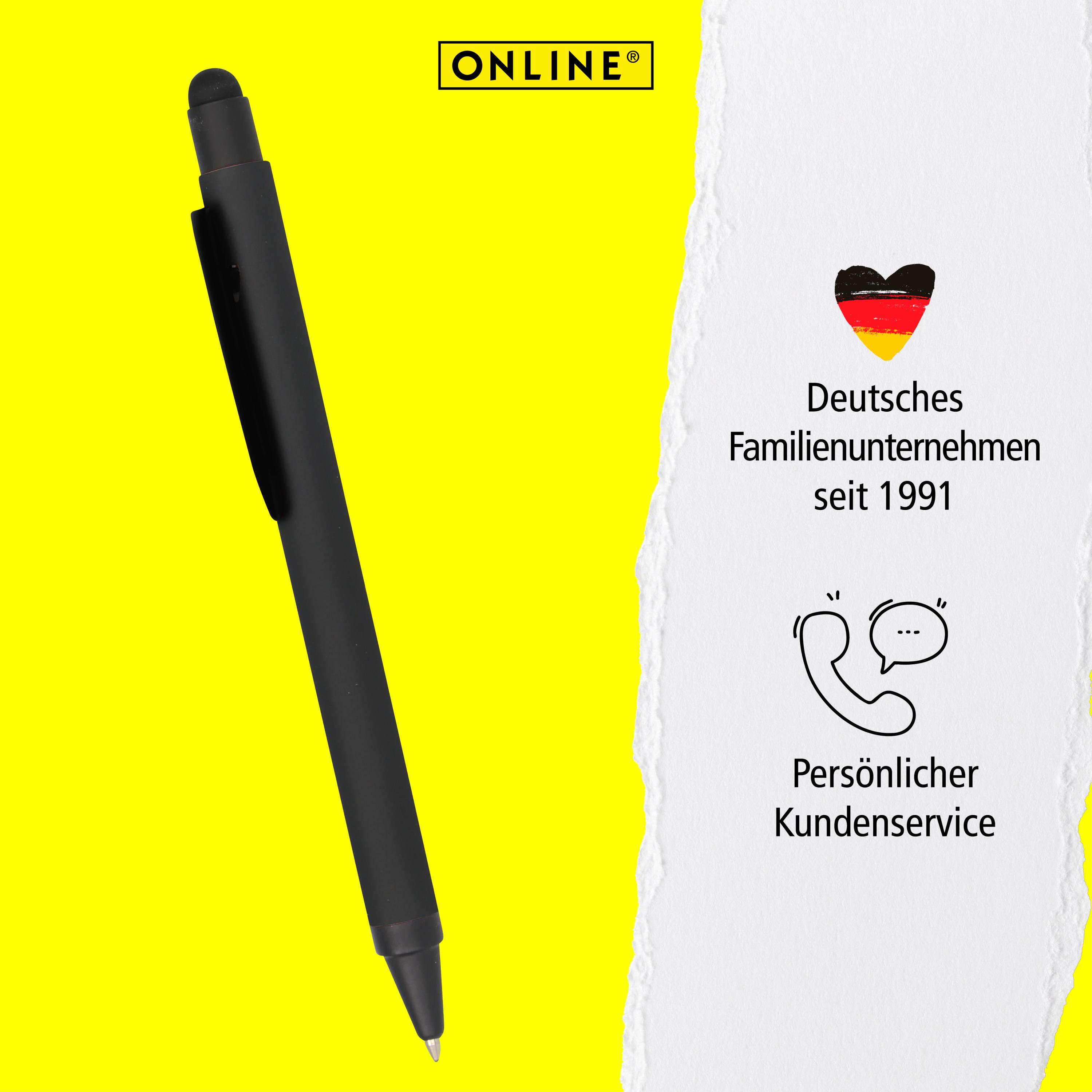 Kugelschreiber ALu Stylus Black