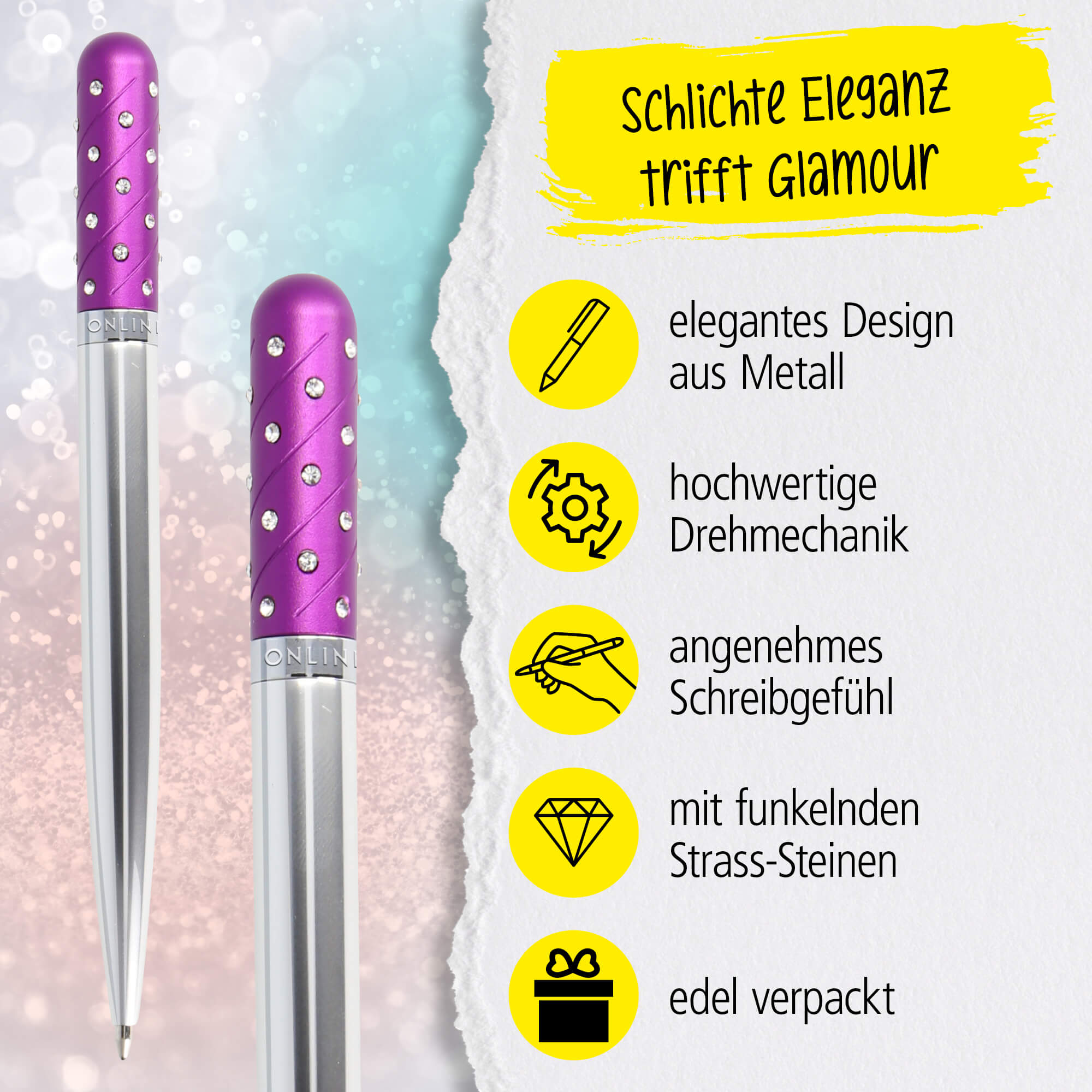 Crystal Pen Kugelschreiber Key Facts