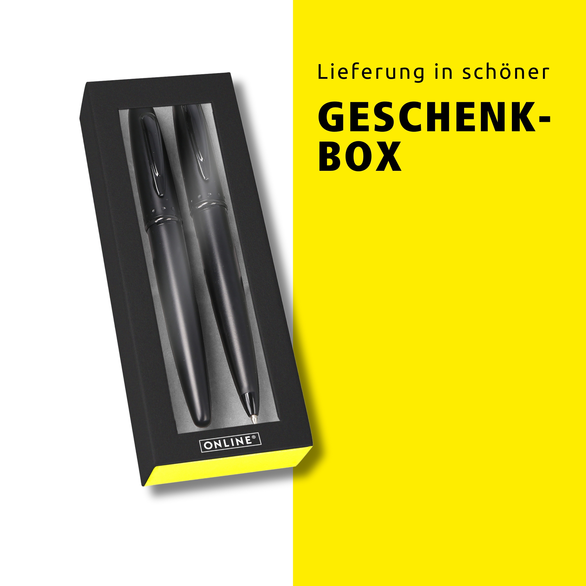 Black Cigar Geschenkset in schöner Geschenkbox