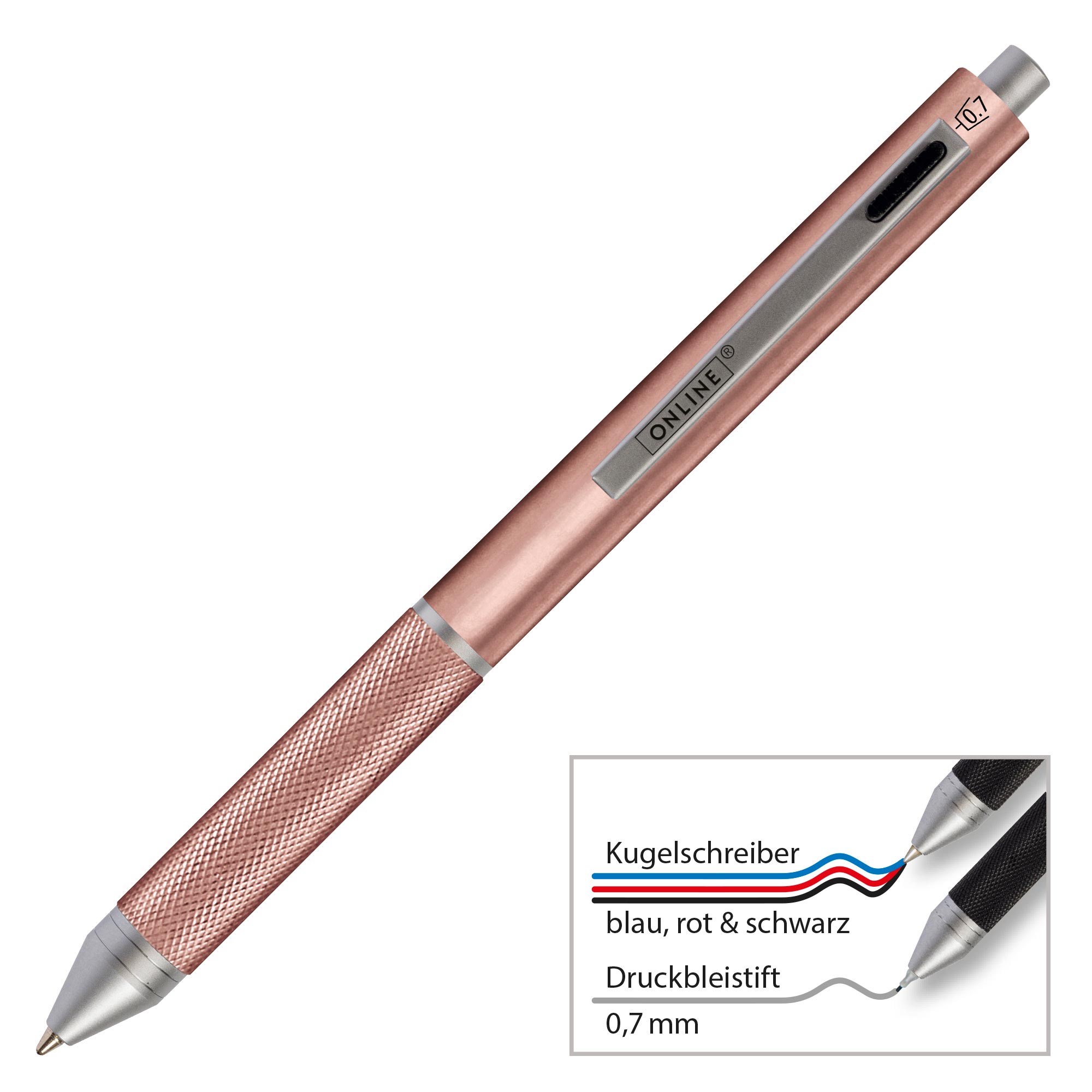 Ballpen Multipen 4-in-1