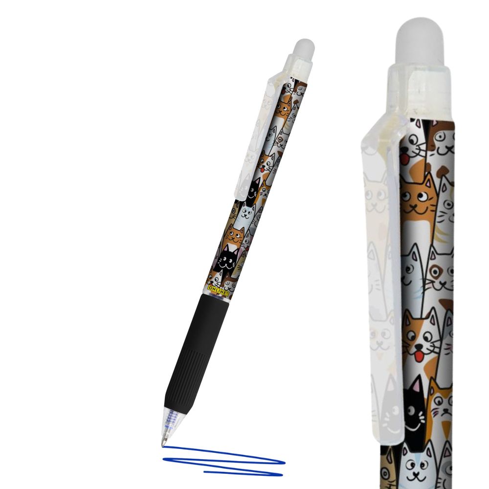 Erasable gel pen ONLINE magiXX Design Fluffy Cats