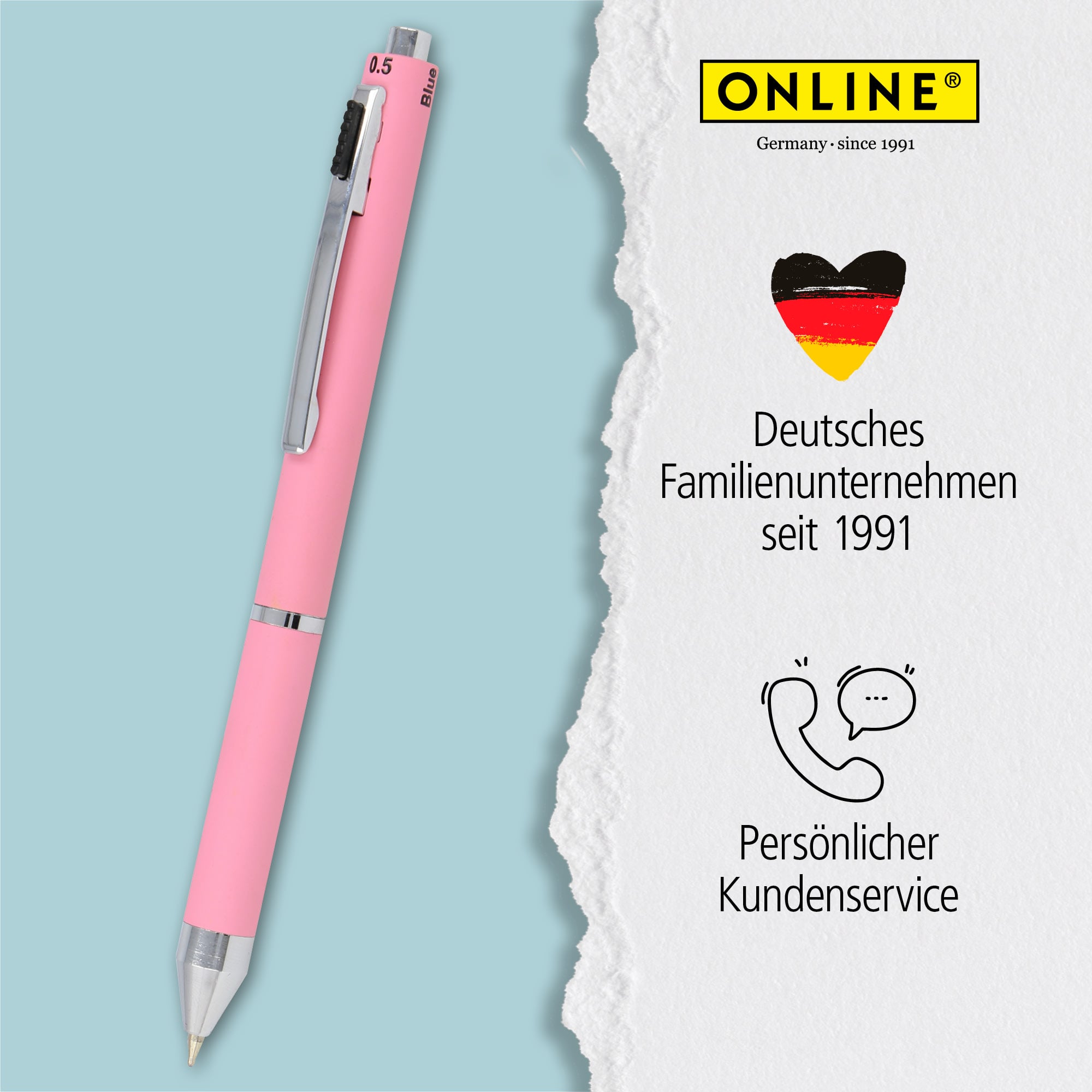 Wir sind ein deutsches Familienunternehmen mit persönlichem Kundenservice seit 1991